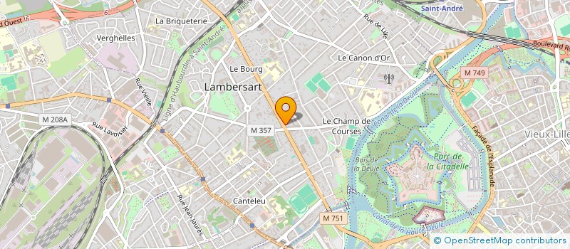 localisation de l'entreprise ILLIMANI à LAMBERSART