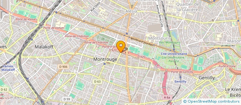 localisation de l'entreprise ILLINGWORTH RESEARCH GROUP (FRANCE) SARL  PARIS 14