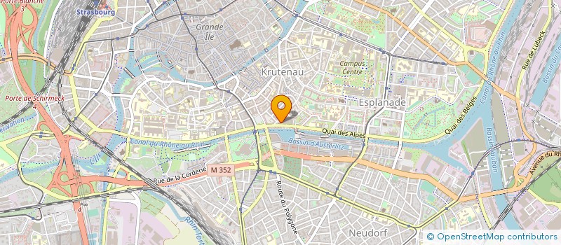 localisation de l'entreprise ILLIOS à STRASBOURG