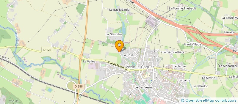 localisation de l'entreprise ILLIOUEST  VEZIN-LE-COQUET
