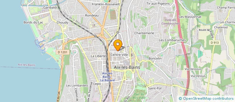 localisation de l'entreprise ILLIZ  AIX-LES-BAINS