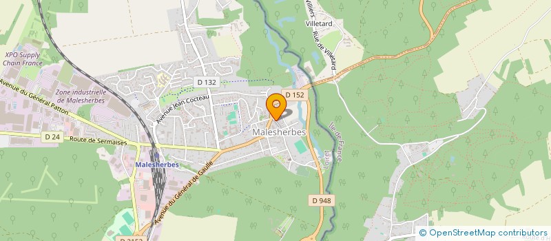 localisation de l'entreprise ILLONA à LE MALESHERBOIS