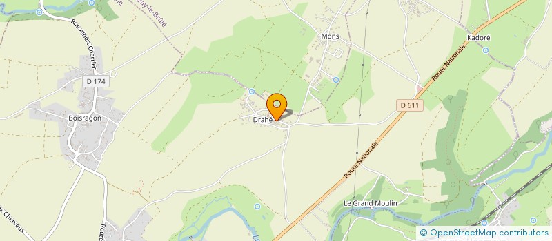 localisation de l'entreprise ILLONA  LA CRECHE