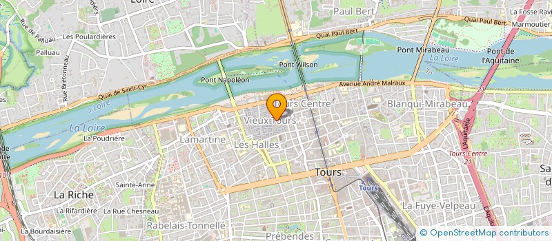 localisation de l'entreprise ILLU  TOURS