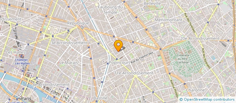 localisation de l'entreprise ILLUCENS à PARIS