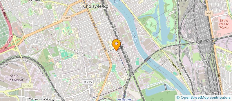 localisation de l'entreprise ILLUMIN'AIR PROJET à CHOISY-LE-ROI