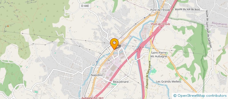 localisation de l'entreprise ILLUMIN'ALU à AUBAGNE