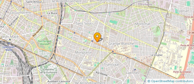 localisation de l'entreprise ILLUMINATION LYON MAGIE  VENISSIEUX