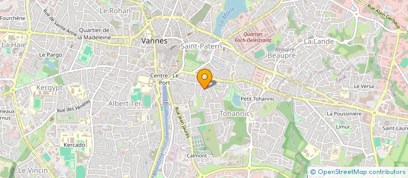 localisation de l'entreprise ILLUR à VANNES