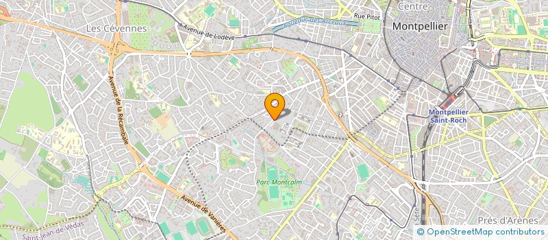 localisation de l'entreprise ILLUSION & MACADAM à MONTPELLIER