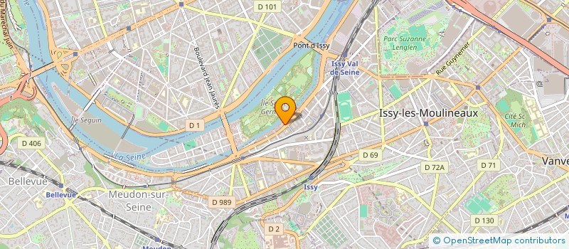 localisation de l'entreprise ILLUSON à ISSY-LES-MOULINEAUX
