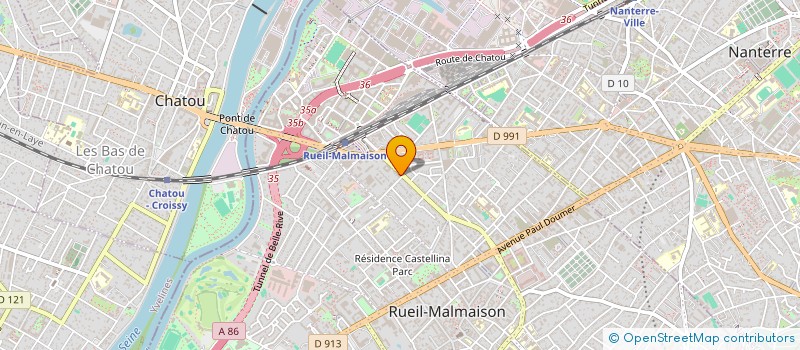 localisation de l'entreprise ILLUSTRATIONS ET REALISATIONS TECHNIQUES à RUEIL-MALMAISON