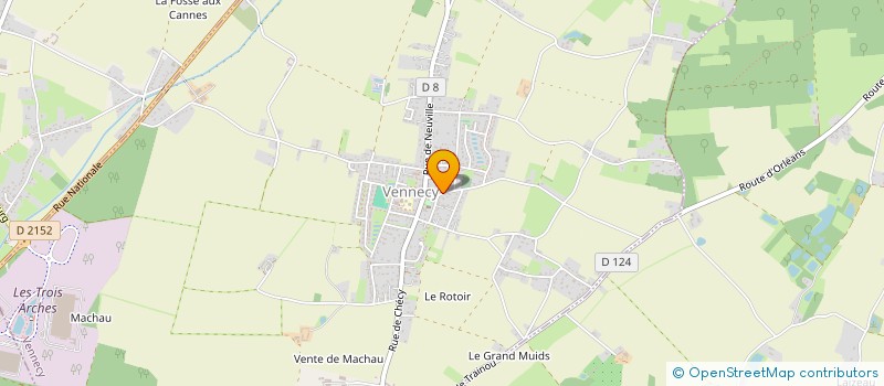localisation de l'entreprise ILLUSTREL  VENNECY