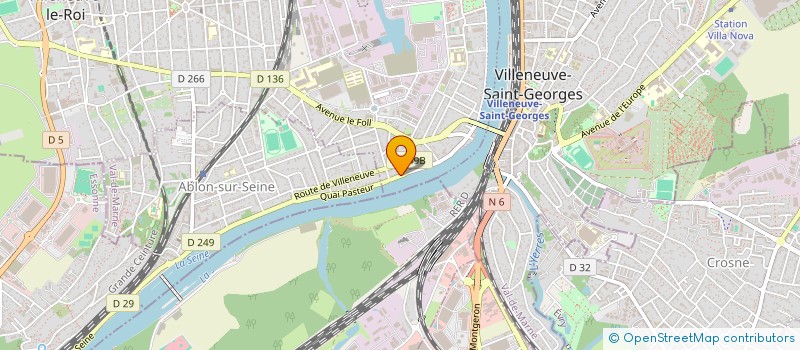 localisation de l'entreprise ILLUV.ATTAR  VILLENEUVE-LE-ROI