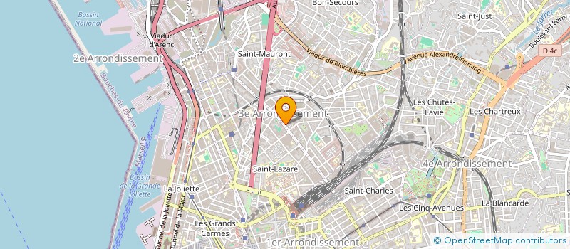 localisation de l'entreprise ILLYASS à MARSEILLE