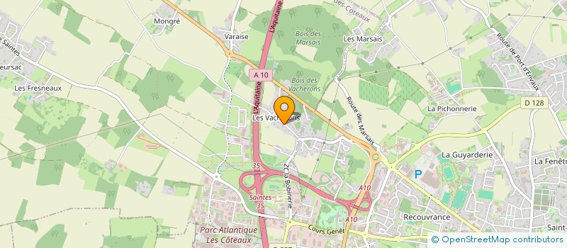 localisation de l'entreprise ILLYDCO  SAINT-GEORGES-DES-COTEAUX