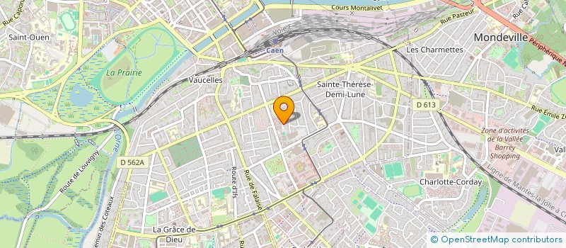 localisation de l'entreprise ILLYKIN COACHING à CAEN