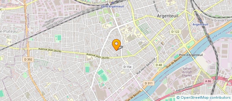 localisation de l'entreprise ILLYRIAN.MAVA  ARGENTEUIL