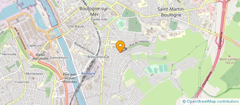 localisation de l'entreprise ILLYSIUM ESPORT  BOULOGNE-SUR-MER