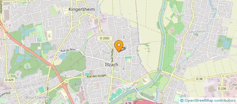 localisation de l'entreprise ILLZACH-PECHEURS D'HISTOIRE(S)  ILLZACH