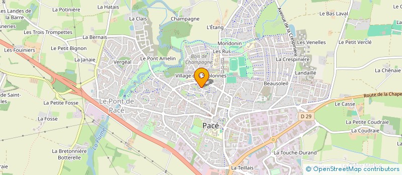 localisation de l'entreprise ILM  PACE