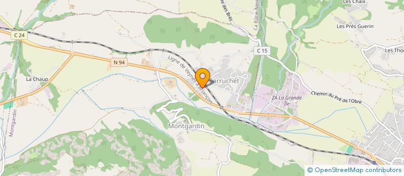 localisation de l'entreprise ILM CONSULTING  LA BATIE NEUVE