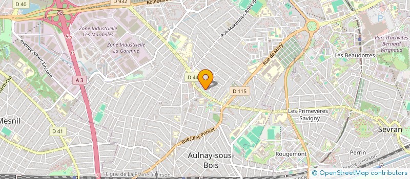 localisation de l'entreprise ILM DEMENAGEMENT à AULNAY-SOUS-BOIS