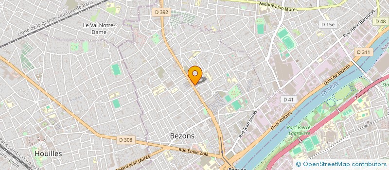 localisation de l'entreprise ILM INITIATIVE  BEZONS