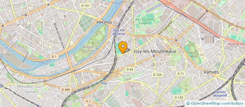 localisation de l'entreprise ILM SPORTS à ISSY-LES-MOULINEAUX