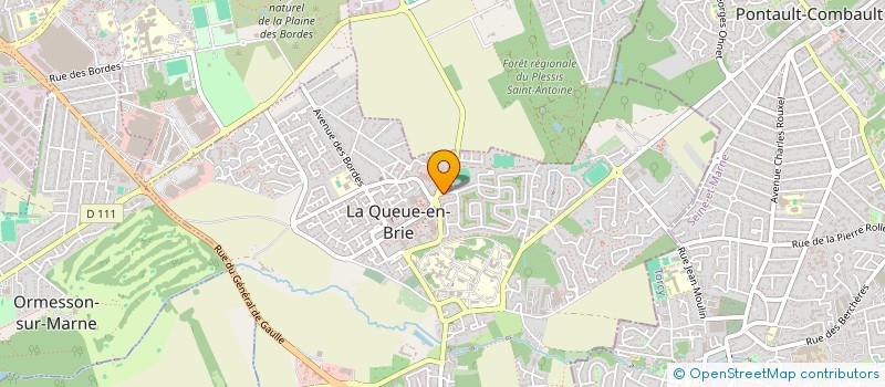 localisation de l'entreprise ILM3  LA QUEUE-EN-BRIE