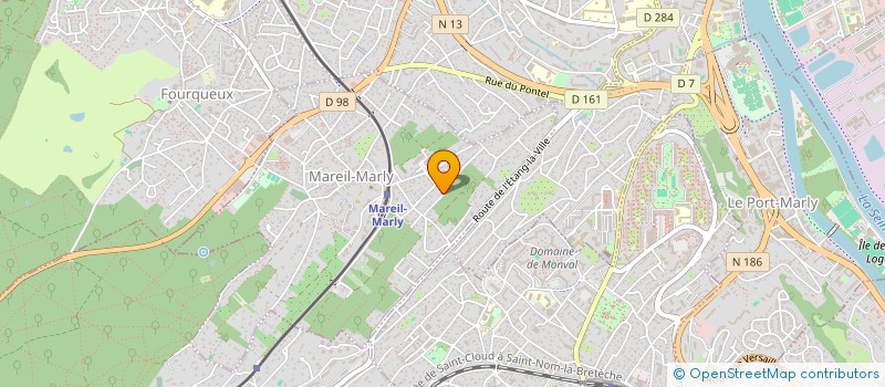 localisation de l'entreprise ILMAGA à MAREIL-MARLY