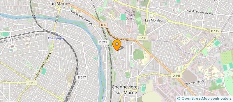 localisation de l'entreprise ILMANE  CHENNEVIERES-SUR-MARNE