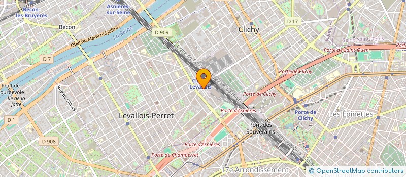 localisation de l'entreprise ILME FORMATION & CONSEIL à LEVALLOIS-PERRET