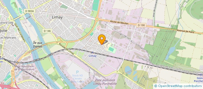 localisation de l'entreprise ILMI CONSEIL  LIMAY