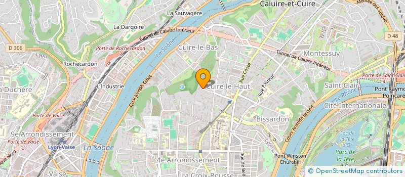 localisation de l'entreprise ILNAT  CALUIRE-ET-CUIRE