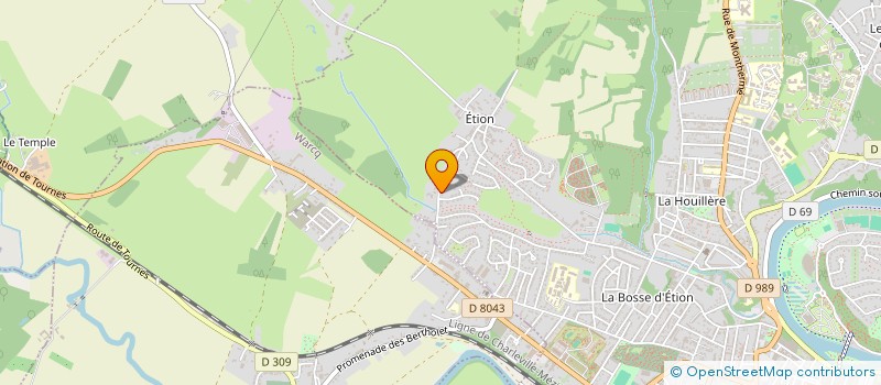 localisation de l'entreprise ILNINA  CHARLEVILLE-MEZIERES