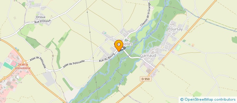 localisation de l'entreprise ILNOVA  COURCELLES