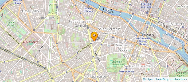 localisation de l'entreprise ILO  PARIS 07