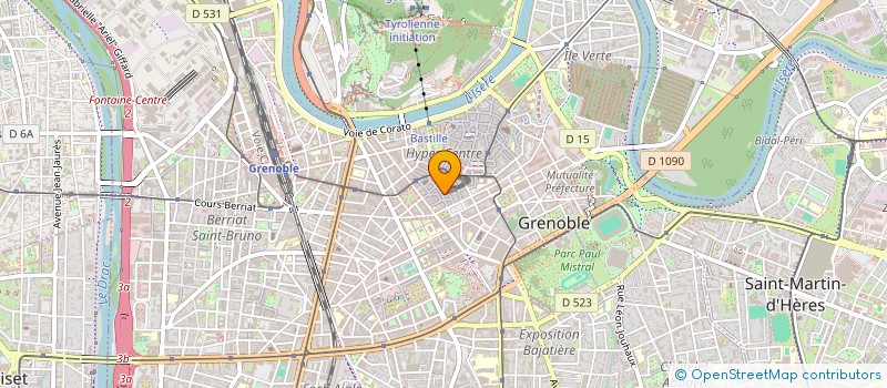 localisation de l'entreprise ILO à GRENOBLE