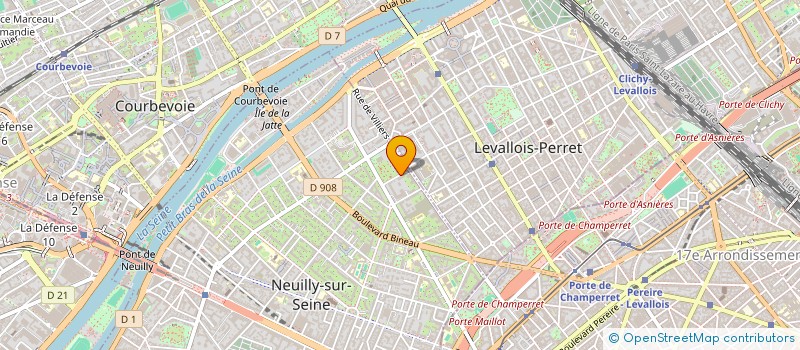 localisation de l'entreprise ILO à NEUILLY-SUR-SEINE