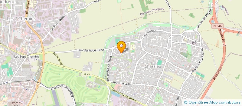 localisation de l'entreprise ILO AINO FRANCE  CHASSIEU