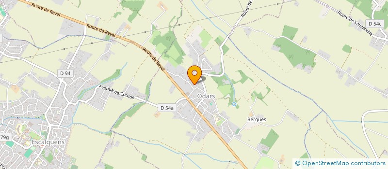 localisation de l'entreprise ILOA  ODARS