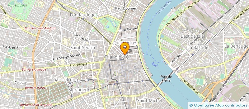 localisation de l'entreprise ILODIA OFFICE SERVICES à BORDEAUX