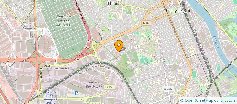 localisation de l'entreprise ILON PARTNERS à THIAIS