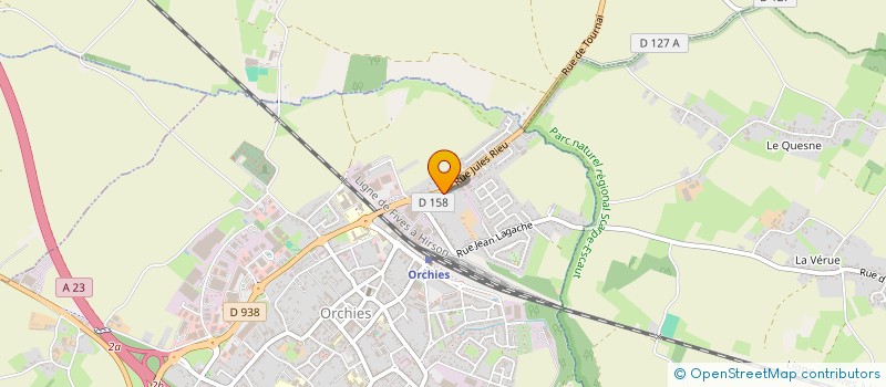 localisation de l'entreprise ILONA  ORCHIES