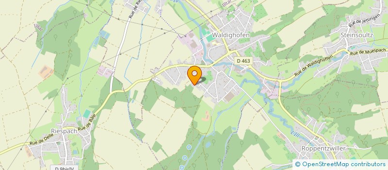 localisation de l'entreprise ILONEA IMMOBILIER  WALDIGHOFEN