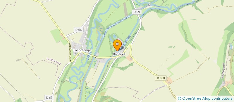 localisation de l'entreprise ILOPRICE à VADENCOURT
