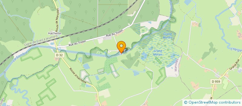 localisation de l'entreprise ILOT DE MORMAL  MAROILLES