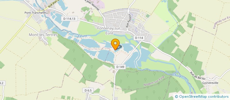 localisation de l'entreprise ILOT DU SAINT SEVERIN à FONTENAY-SUR-EURE