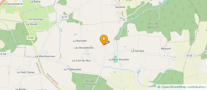 localisation de l'entreprise ILOT G 32  BRUC-SUR-AFF